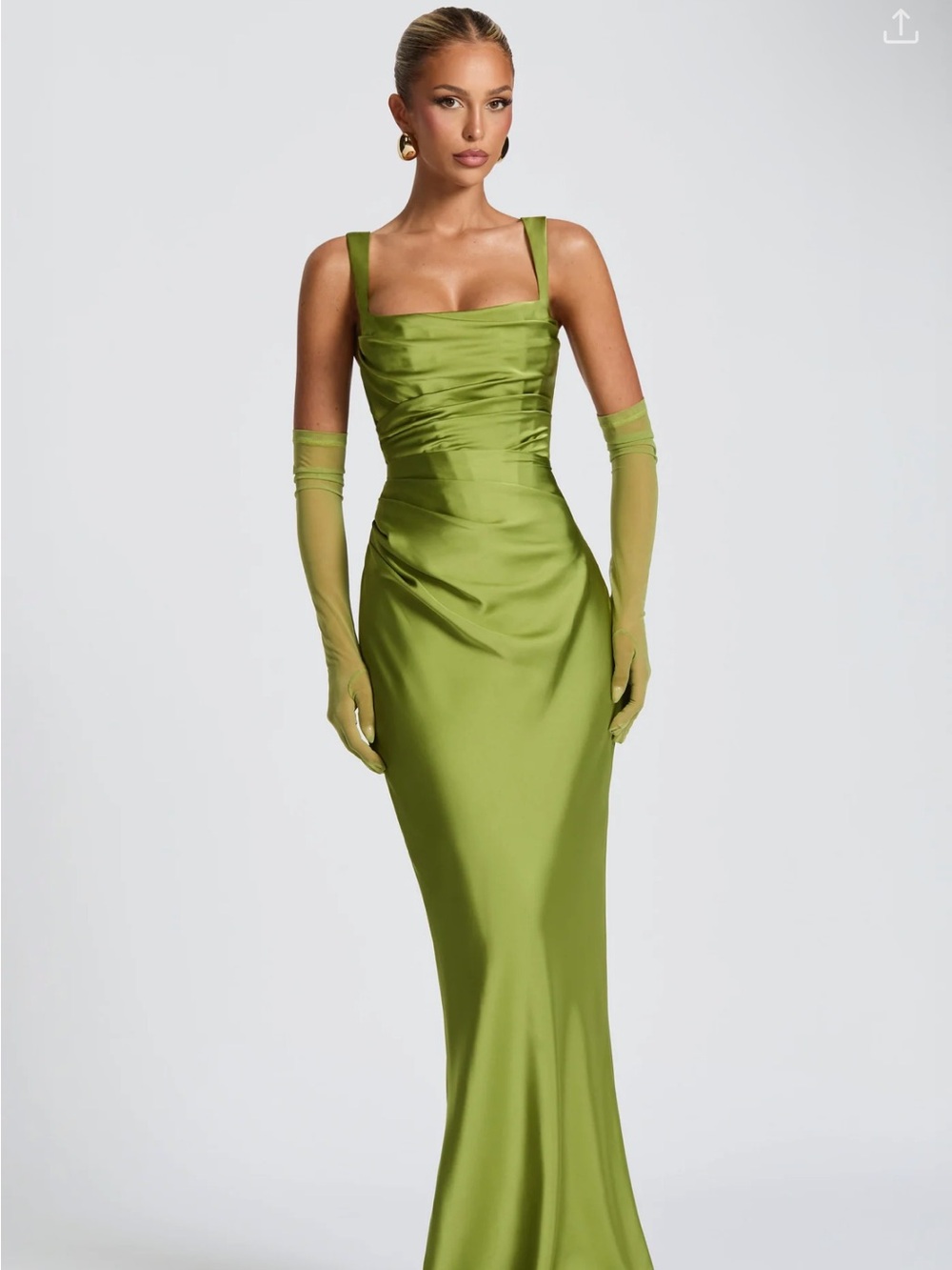 Babyboo CALANTHE MAXI DRESS Olive